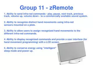 Group 11 - zRemote
