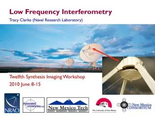 Low Frequency Interferometry