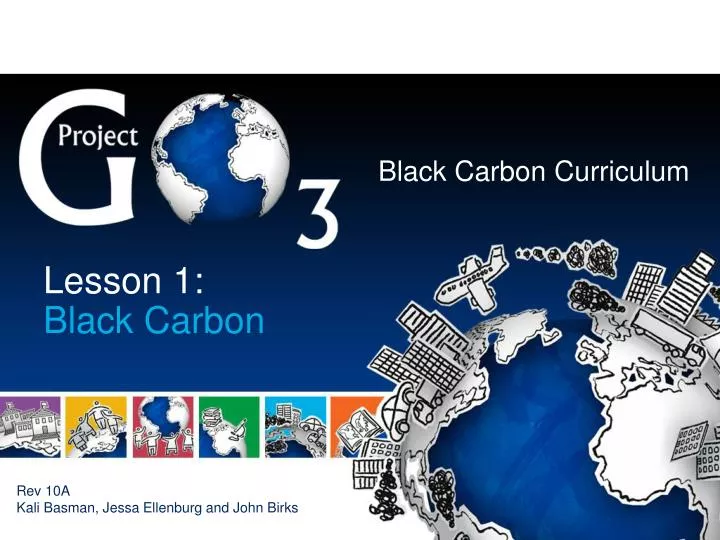 black carbon curriculum