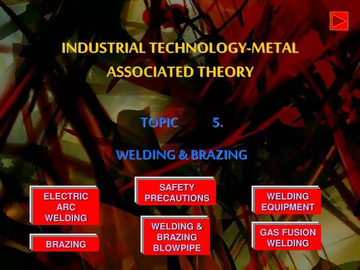 industrial technology metal associated theory