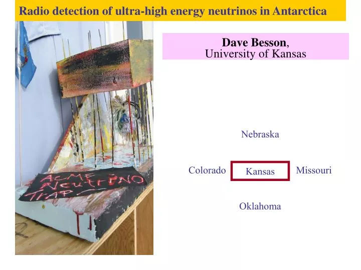 radio detection of ultra high energy neutrinos in antarctica