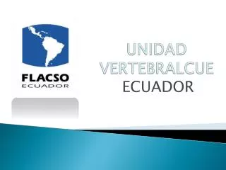 unidad vertebralcue
