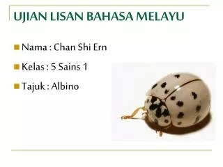 ujian lisan bahasa melayu