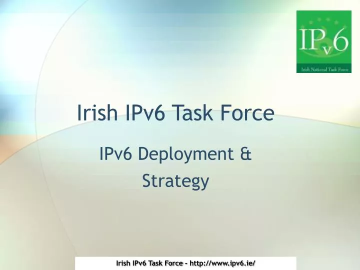 irish ipv6 task force