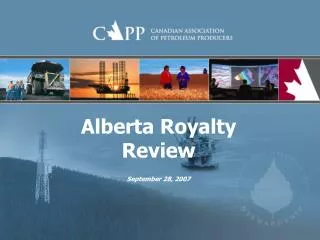 Alberta Royalty Review