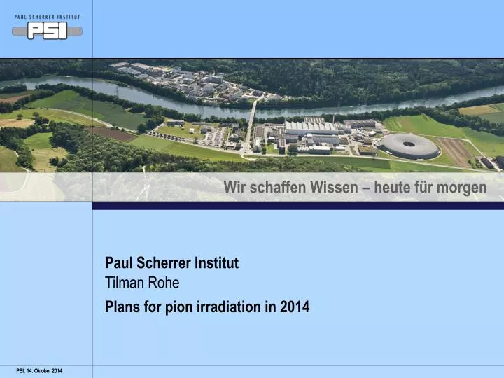 paul scherrer institut