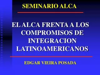 seminario alca