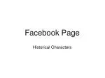 Facebook Page - slide 1