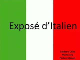 expos d italien