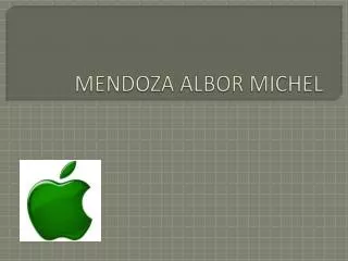 mendoza albor michel