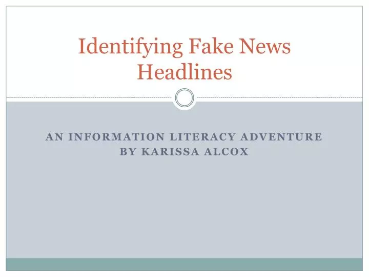 identifying fake news headlines