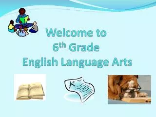 Welcome to 6 th Grade English Language Arts