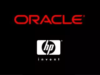 Oracle &amp; HP: Uniquely Addressing Business Intelligence Trends