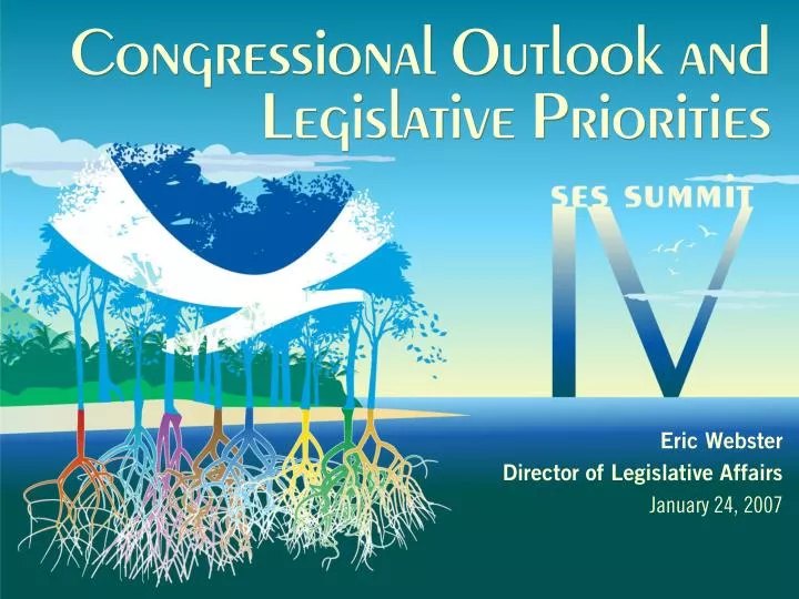 congressional outlook and legislative priorities