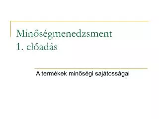 min s gmenedzsment 1 el ad s