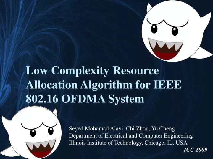 low complexity resource allocation algorithm for ieee 802 16 ofdma system