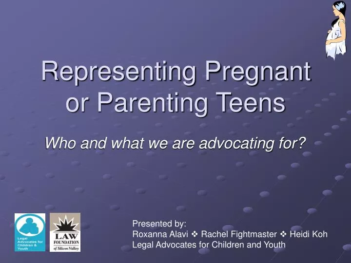 representing pregnant or parenting teens