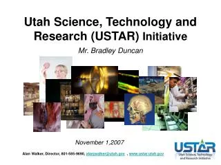 Utah Science, Technology and Research (USTAR) Initiative