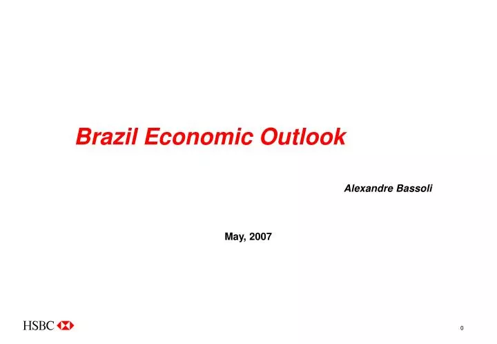 brazil economic outlook alexandre bassoli