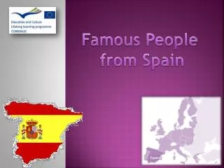 Famous People from Spain