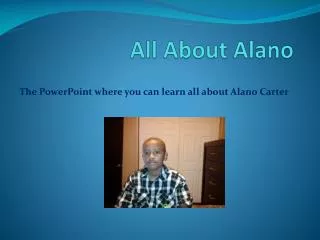 All About Alano