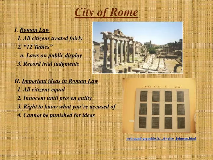 city of rome