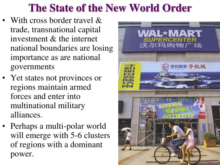 the state of the new world order