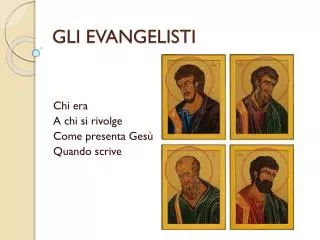 gli evangelisti