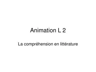 animation l 2