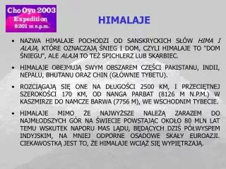 himalaje