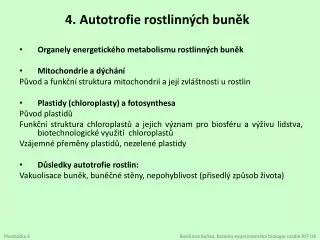 4 autotrofie rostlinn ch bun k