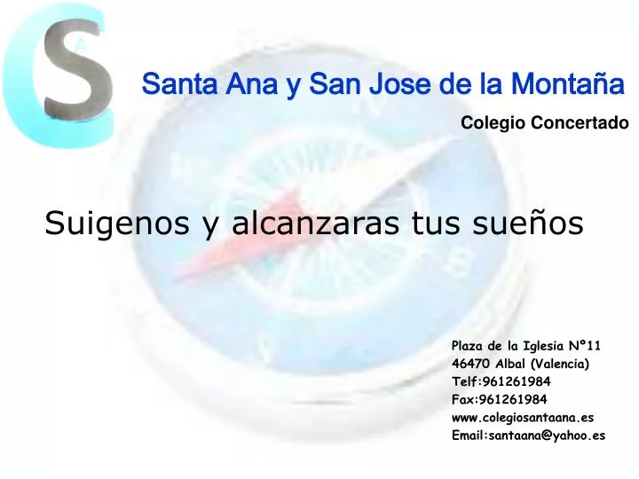 santa ana y san jose de la monta a colegio concertado