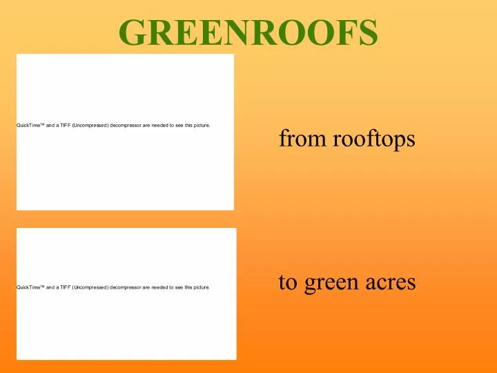 greenroofs