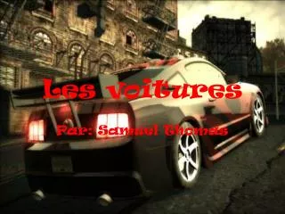 les voitures