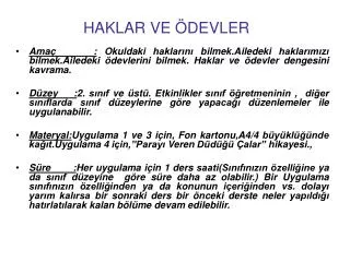 haklar ve devler