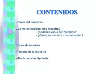 contenidos