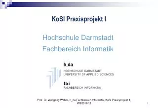 kosi praxisprojekt i