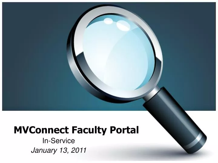 mvconnect faculty portal