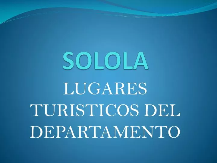 solola