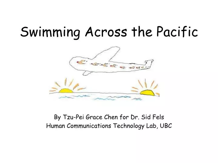 swimming across the pacific