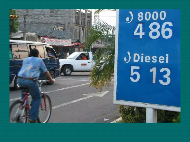 fotorreportaje el salvador en crisis a causa del alto costo de los combustibles