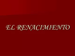 el renacimiento