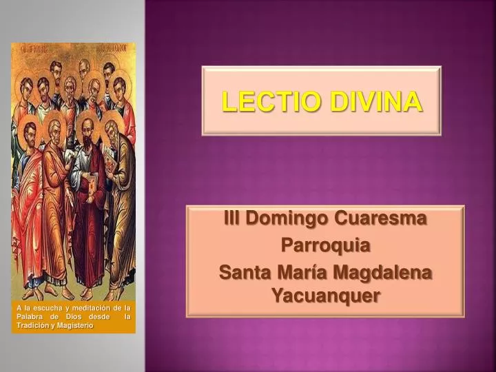 lectio divina