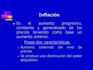 inflaci n