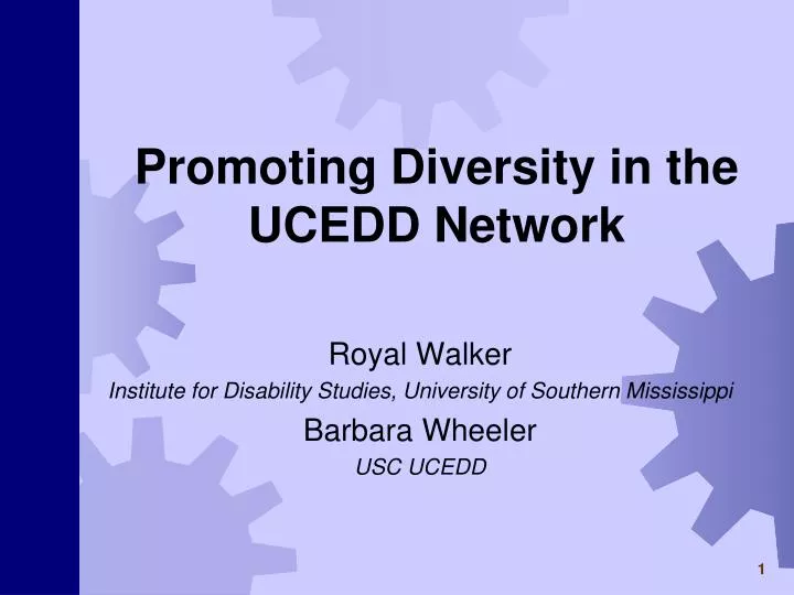 promoting diversity in the ucedd network