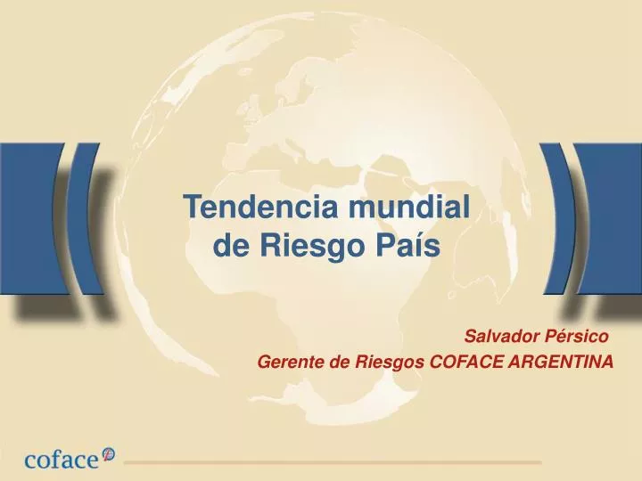 tendencia mundial de riesgo pa s