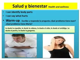 salud y bienestar health and wellness