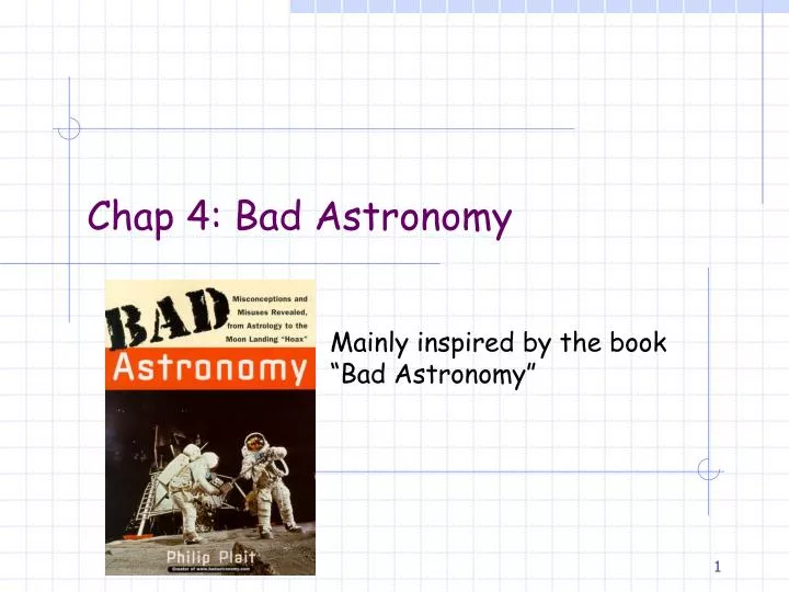 chap 4 bad astronomy