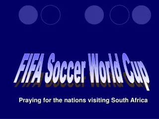 FIFA Soccer World Cup