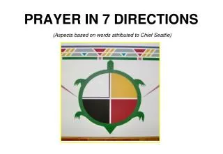 PRAYER IN 7 DIRECTIONS
